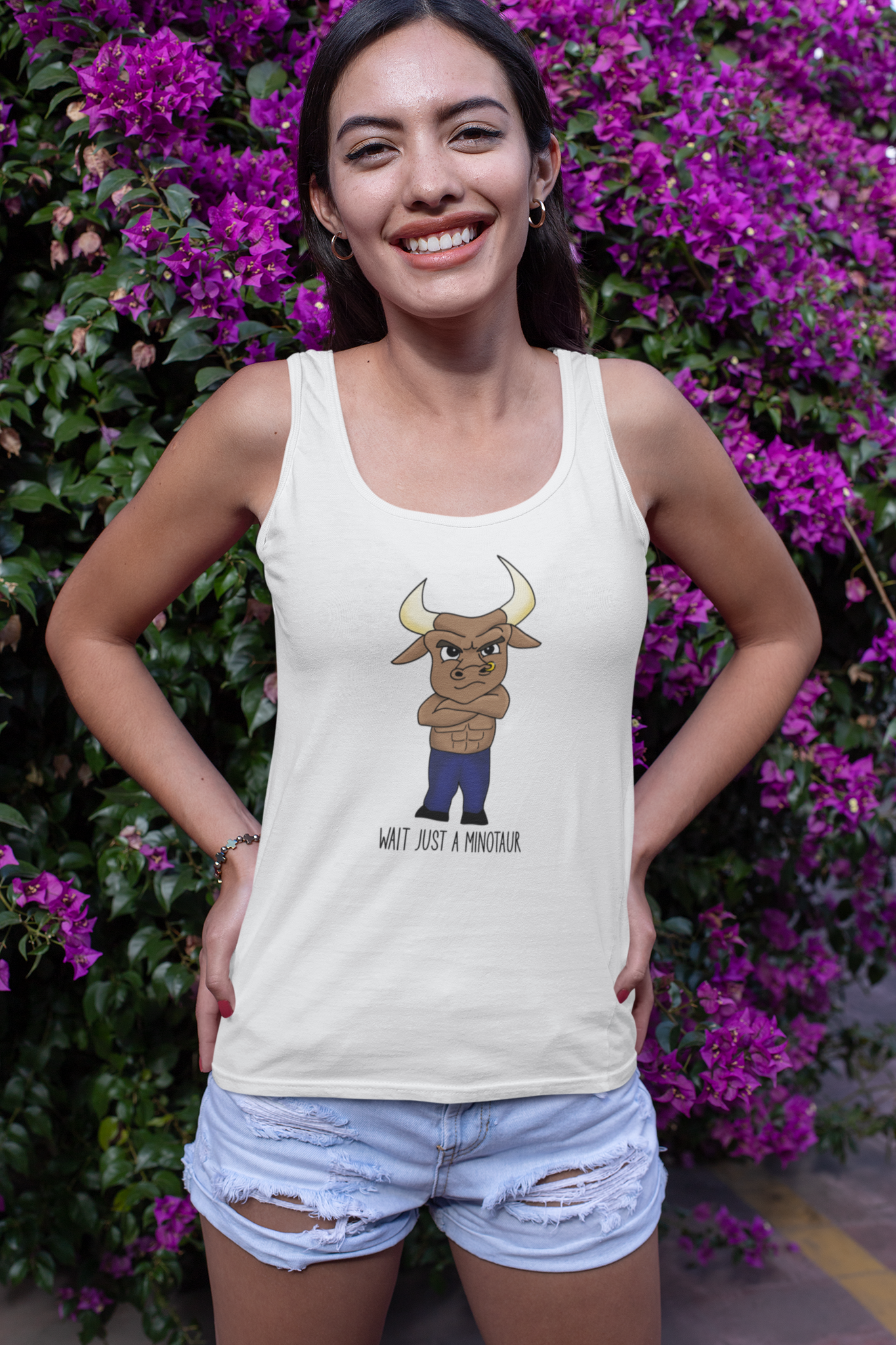 The Minotaur tank-top